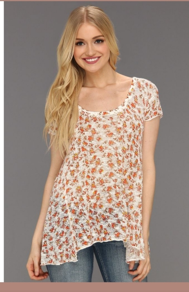 Free People Crochet Tunic
